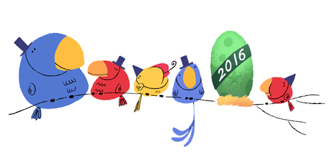 Google chúc mừng năm mới