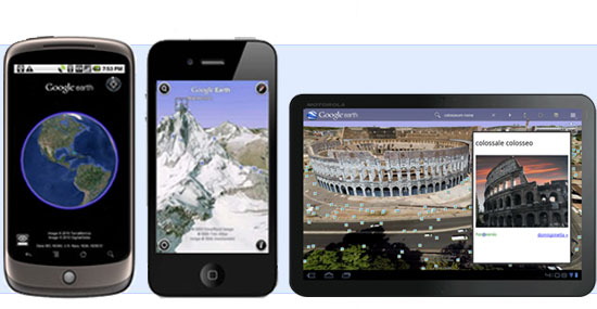 Google Earth Cho Dien Thoai